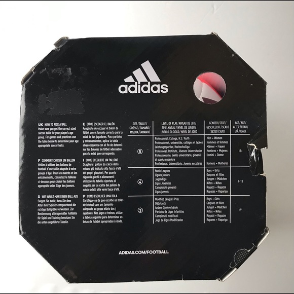 Adidas NATIVO MLS 2021 Soccer Match Ball Replica Club Red Size 5 - Picture 5 of 7